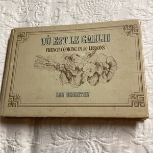 Vintage French Cooking Book